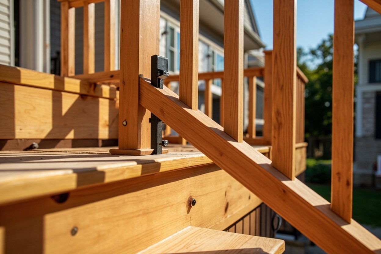 deck railing replacement Boston