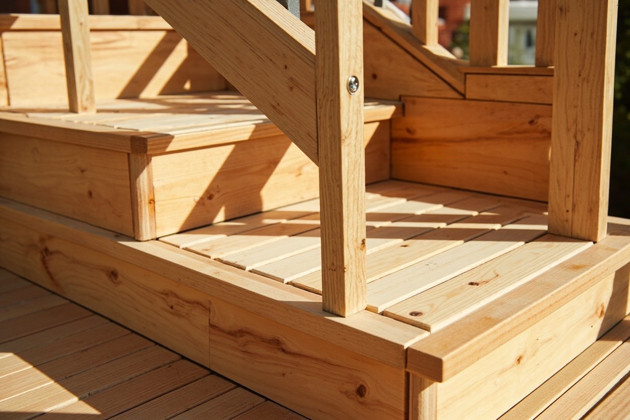 deck stairs Boston
