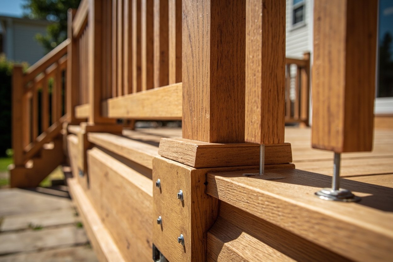 deck railing replacement Boston