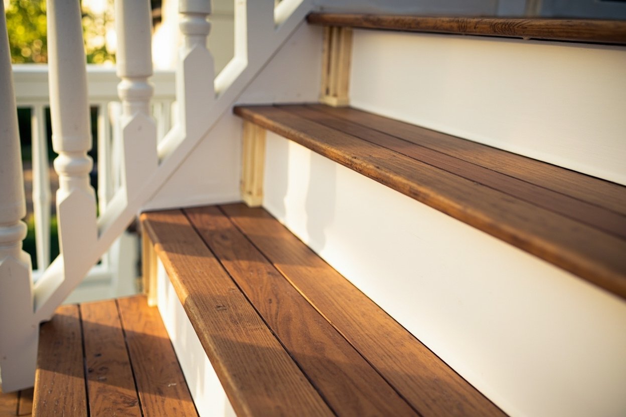 deck stairs Boston