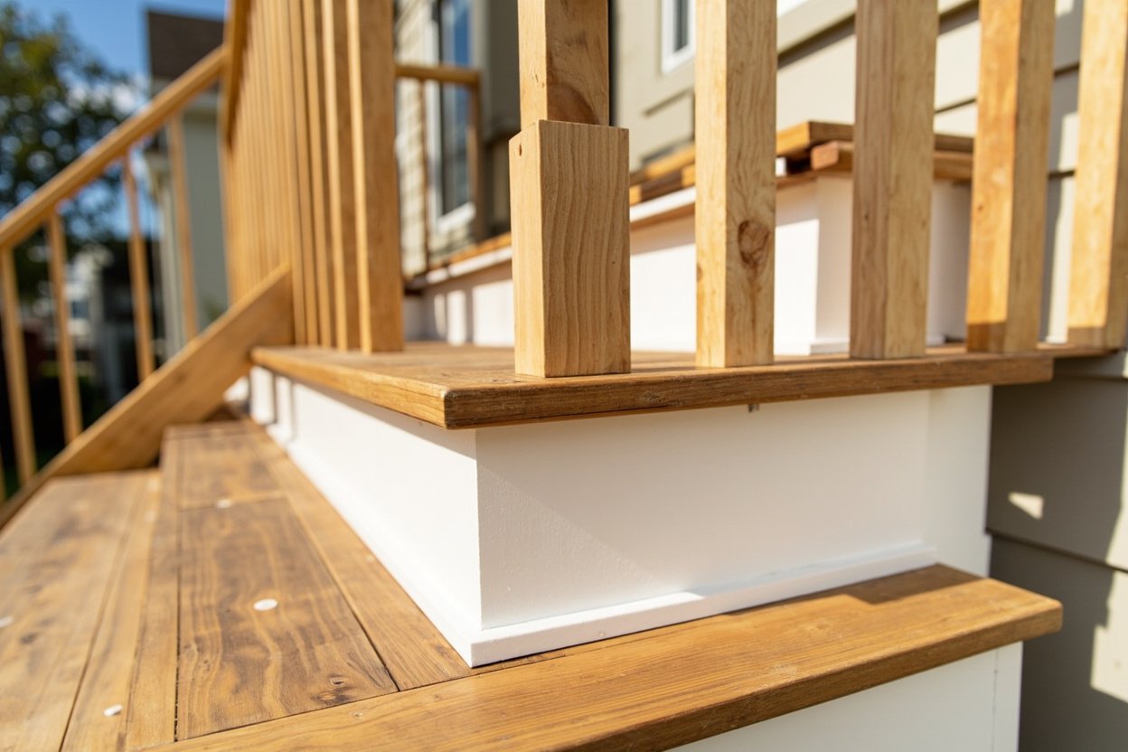 deck stairs Boston