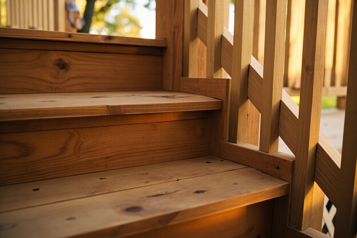 deck stairs Boston