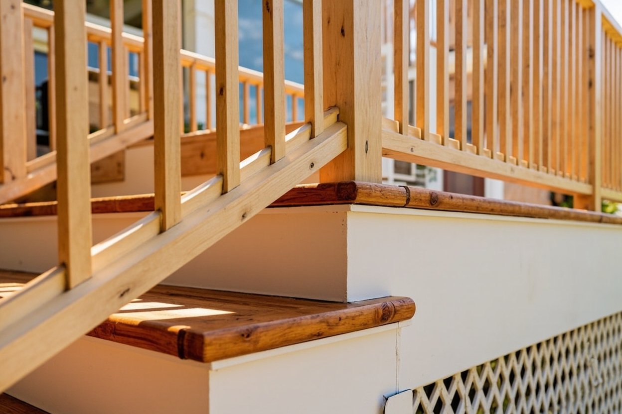 deck railing replacement Boston