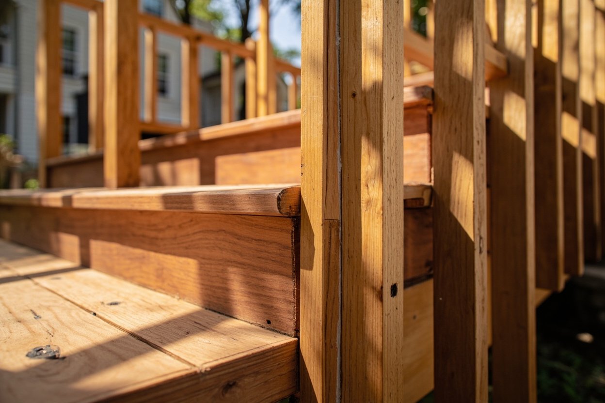 deck stairs Boston