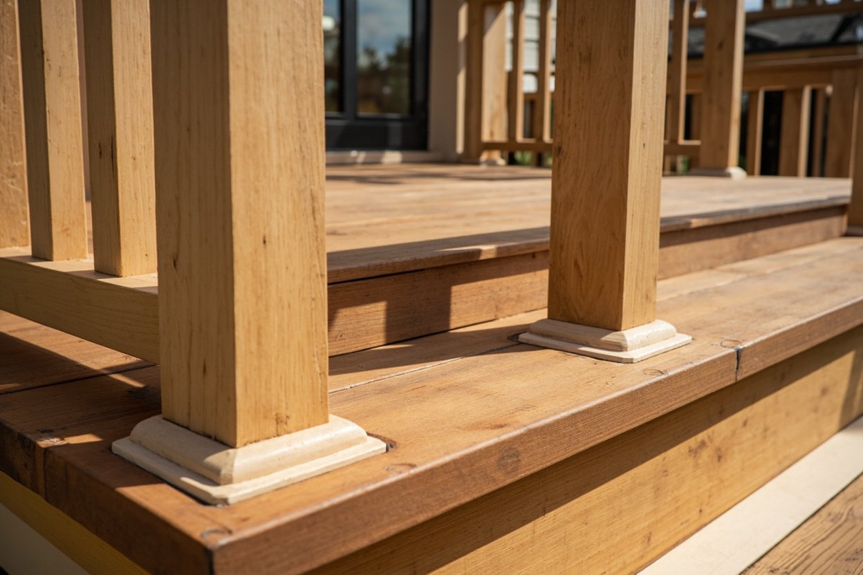deck railing replacement Boston