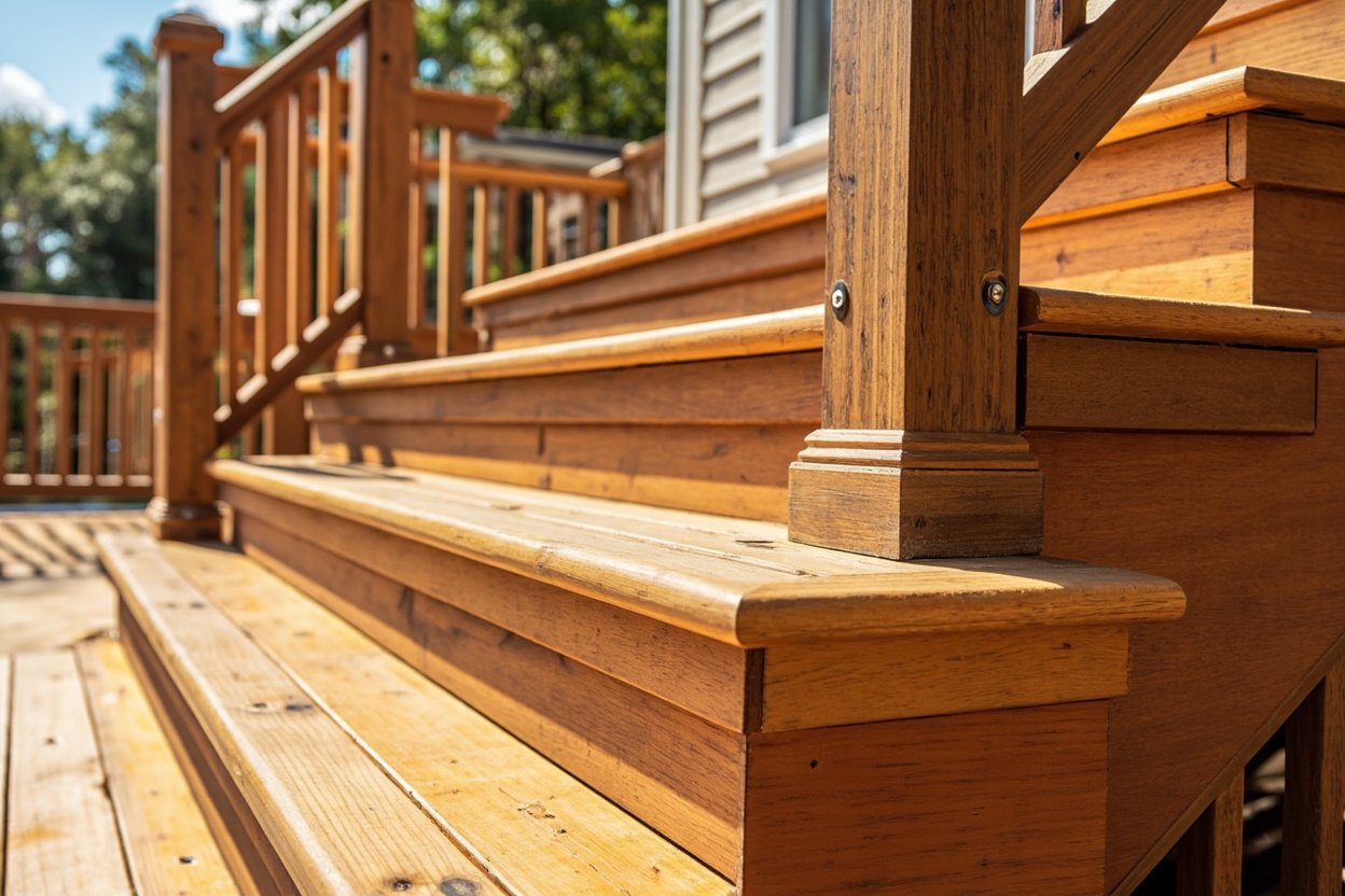 deck stairs Boston